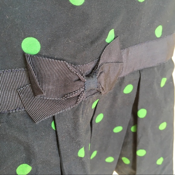 Abercrombie and Fitch Navy Polka Dot Tube Top - Picture 3 of 6